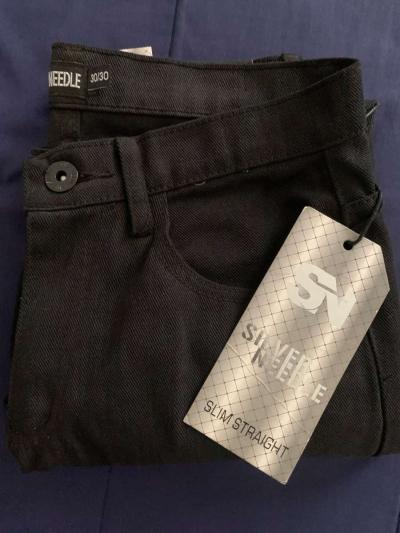 Black Slim Straight Jeans - Bakersfield, California
