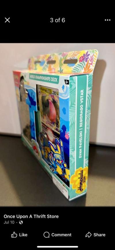 Pokmon TCG World Championship Deck 2024 Honolulu Roaring Moo - Thumbnail 4