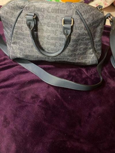 juicy couture denim eastside westside satchel bag - Thumbnail 2