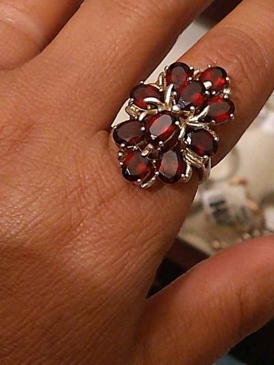 Sterling silver ring sz7 - Thumbnail 4