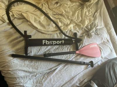 14 FOOT PINK SUP BOARD USED ONCE - Thumbnail 5