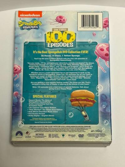 SpongeBob SquarePants The First 100 Episodes  14Disc DVD Set - Thumbnail 2