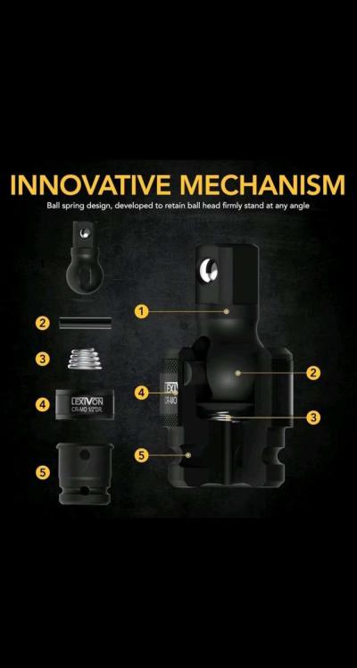 Joint Socket Swivel SetBall Spring Design - Thumbnail 6