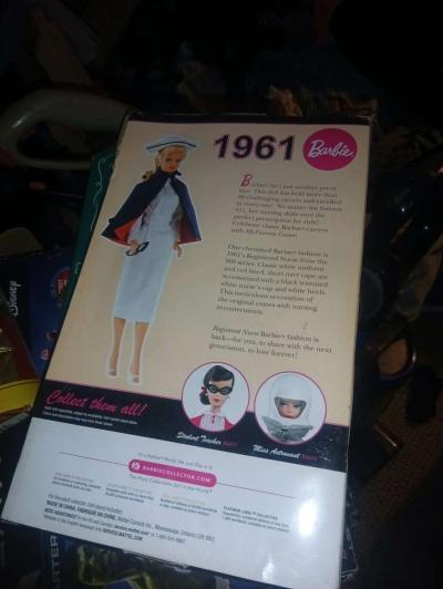 1961 my favorite career nurse Barbie