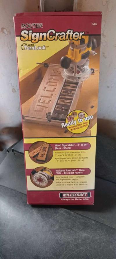 wood sign making kit