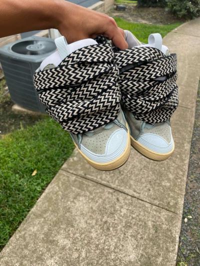 lanvin curb sneaker pale blue - Houston, Texas