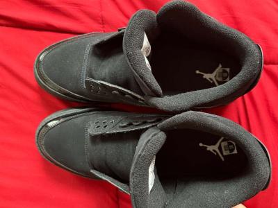 air Jordan black cat 3 laces come with it size 10 - Thumbnail 3