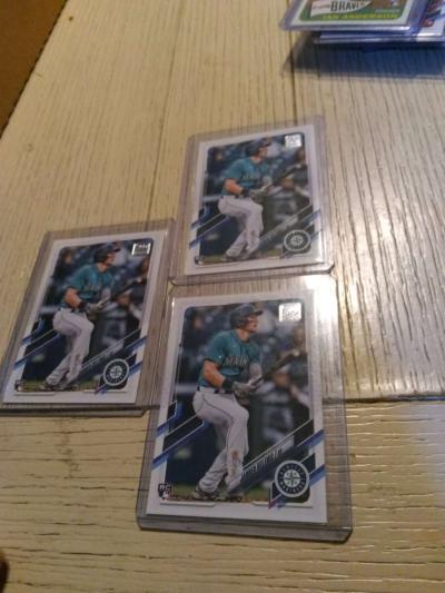 5 card rookie Topps lot of Jarred Kelenic - Thumbnail 2