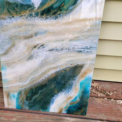 Coffee Table Legs included Could also be wall art - Thumbnail 5