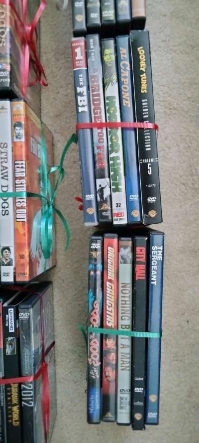60 Movie DVDS - Thumbnail 3