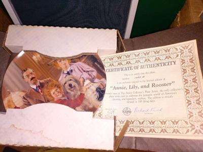 Little Orphan Annie collector plates - Thumbnail 2