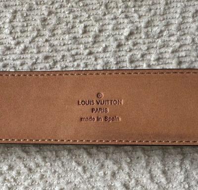 authenticated Lv belt - Thumbnail 4