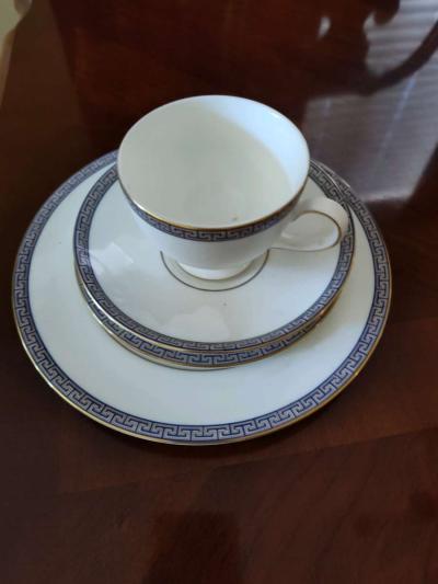 set of 12 Wedgewood vintage Palasia China - Thumbnail 3