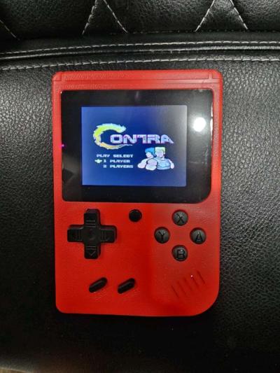 Mini Handheld Video Game with 400 NES Games Red - Thumbnail 3