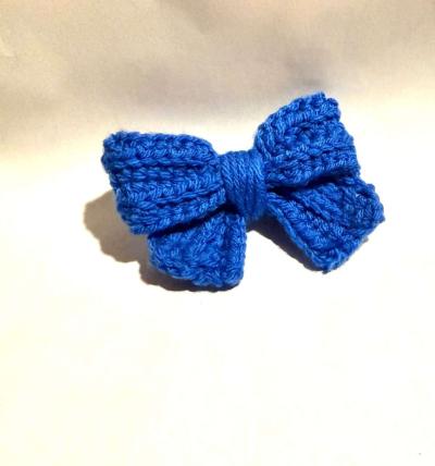 Handmade Crochet Hairbow - Thumbnail 3
