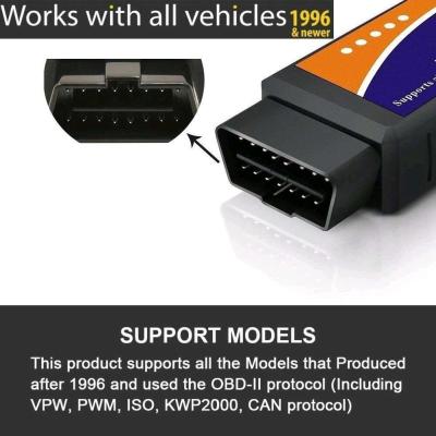 OBD 2 Bluetooth ELM327 Code Reader Scanner - Thumbnail 6