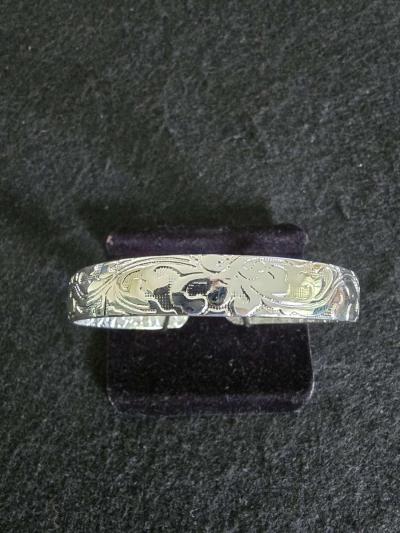 925 Sterling Silver Floral Bracelet - Thumbnail 2