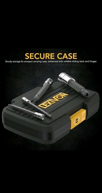 XZN Triple Square Spline Bit Socket SetExtra Long 4Inc10Piec - Thumbnail 3