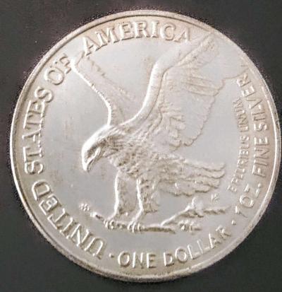 2024 silver eagle 1 OUNCE - Thumbnail 2
