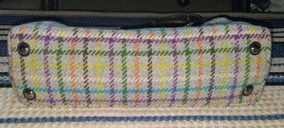 COACH PENELOPE TATTERSALL PLAID WOOL SHOULDER BAG - Thumbnail 3