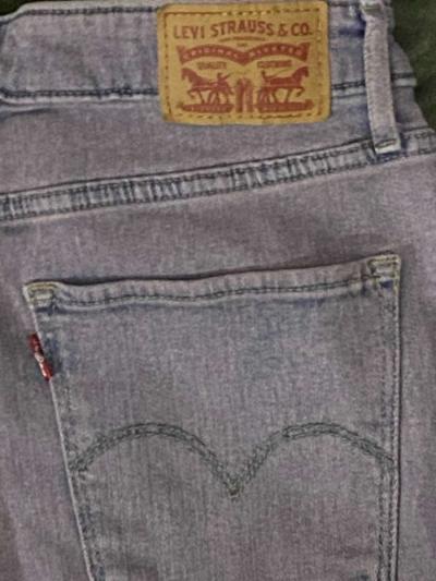 levi purple denim jeans - Thumbnail 4