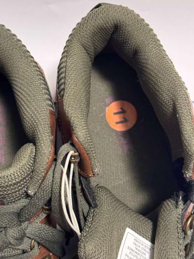 RBX HighTop Sneaker Brown Faux LeatherMens Size 11 - Thumbnail 6