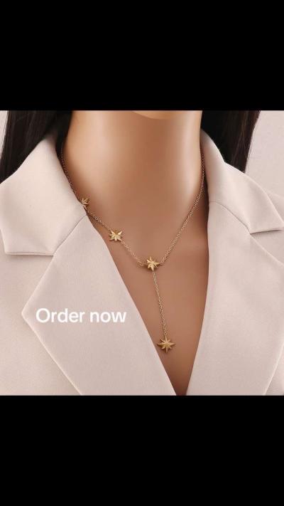 Yshape elegant necklace - Thumbnail 3