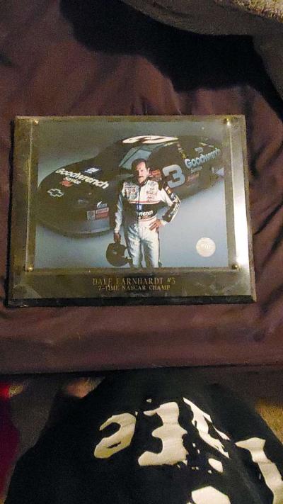 Dale Earnhardt Sr plack - Thumbnail 3