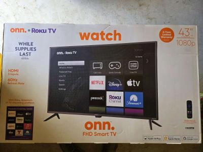 Onn Roku FHD 43 1080P Smart TV - Thumbnail 2