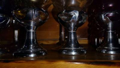 the antique ceremony ritual glasses the red one for 700 alon - Thumbnail 4