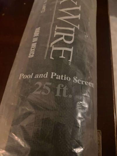 Pool and Patio Mesh Screening 6x25 - Thumbnail 6