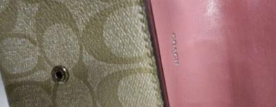PINK COACH PURSE - Thumbnail 4