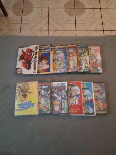 Lot Of 12 Anime English Dub DVDs - Thumbnail 1