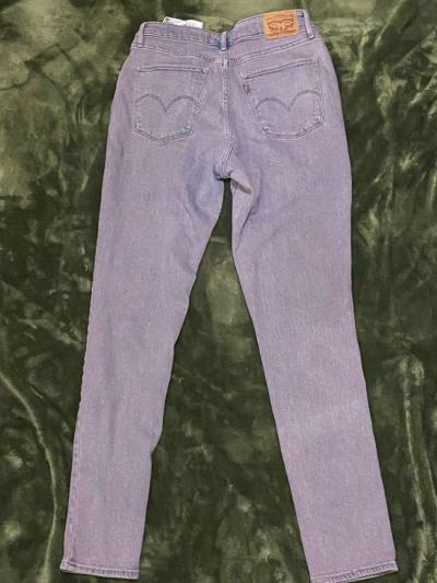 levi purple denim jeans - Thumbnail 3