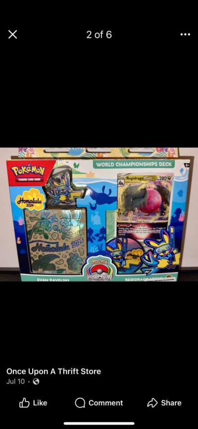 Pokmon TCG World Championship Deck 2024 Honolulu Roaring Moo - Thumbnail 3