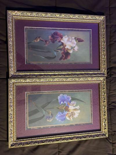 gold frame vintage painting - Thumbnail 4