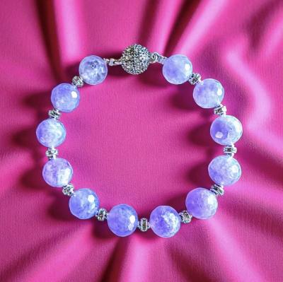 Genuine Kianite Stones Magnetic clasp Bracelet - Thumbnail 4