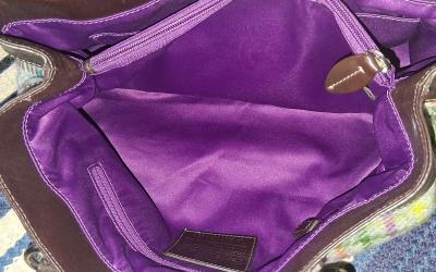COACH PENELOPE TATTERSALL PLAID WOOL SHOULDER BAG - Thumbnail 5