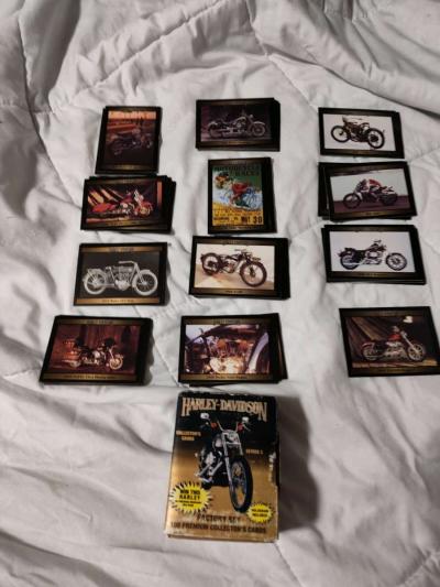 Harley Davidson collector cards