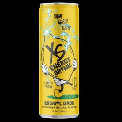 XS Energy Drink 12 oz  Electric Lemon Limited Edition - Thumbnail 1