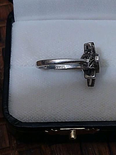 Sterling silver ring sz 7 - Thumbnail 4
