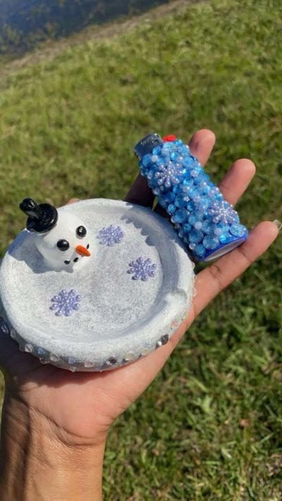 Snowman Ashtray - Thumbnail 3