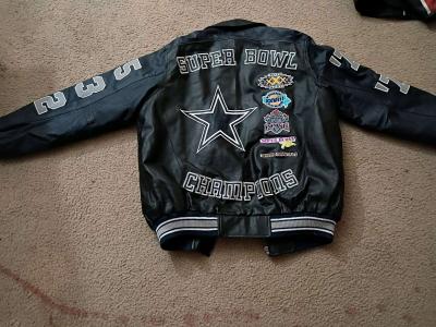 Dallas Cowboy Leather Jacket Ilimited Edition - Thumbnail 6