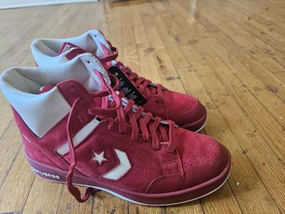 Converse Weapons Res and White High Top Sneakers - Thumbnail 3