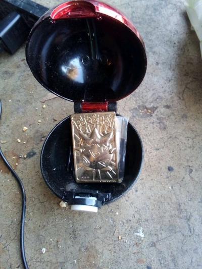 Togepi gold plated trading card - Thumbnail 3