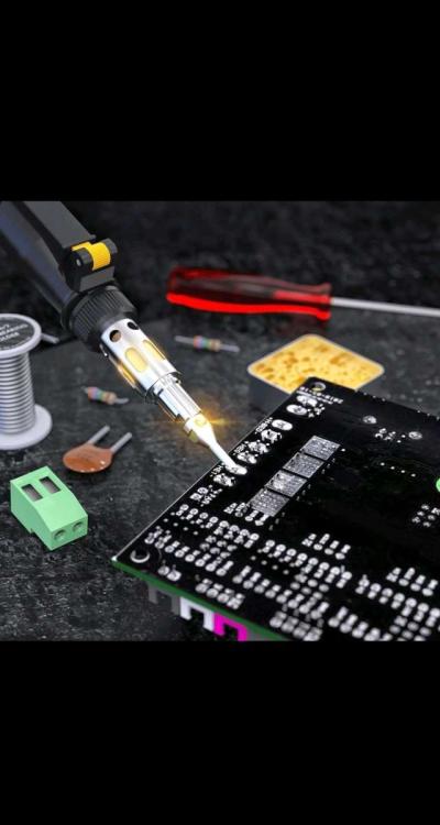 LEXIVON Butane Soldering Iron MultiPurpose Kit Cordless Adju - Thumbnail 5