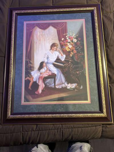 large original vintage painting - Thumbnail 5