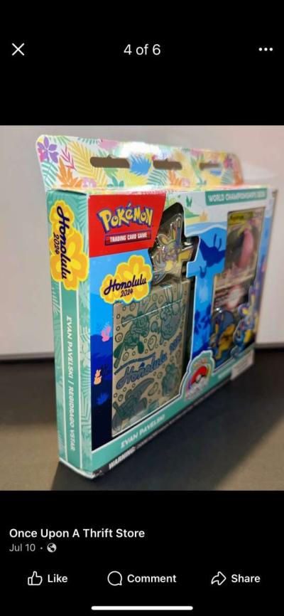 Pokmon TCG World Championship Deck 2024 Honolulu Roaring Moo - Thumbnail 6