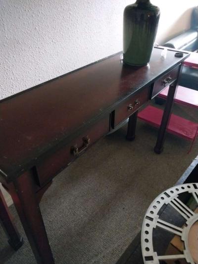 Beautiful Cherry Wood Hall Table