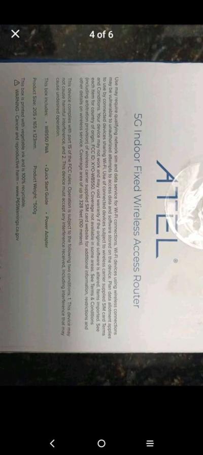 ATEL indoor wireless router - Thumbnail 4